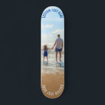 Benutzerdefiniertes Foto-Skateboard - Ihr eigenes  Skateboard<br><div class="desc">Benutzerdefinierte Foto- und Textskateboards - Einzigartig Ihr eigenes Design Personalisierte Familie / Freunde oder persönliches Skateboard Geschenk - Fügen Sie Ihr Foto und Text / Name / mehr - Vergrössern und verschieben oder entfernen und fügen Sie Elemente / Bild mit Anpassungs-Tool ! Wählen Sie Schriftart / Größe / Farbe! Viel...</div>