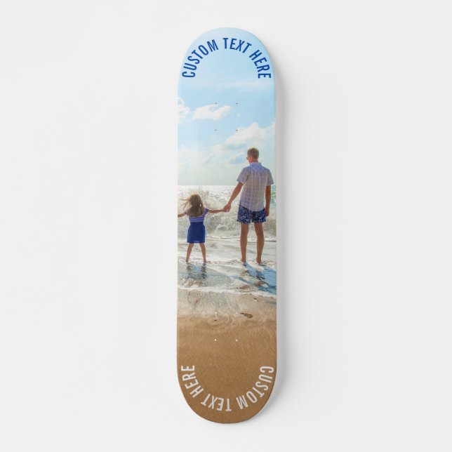 Benutzerdefiniertes Foto-Skateboard - Ihr eigenes  Skateboard (Vorne)