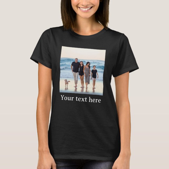 benutzerdefiniertes Foto  T-Shirt (Vorderseite)