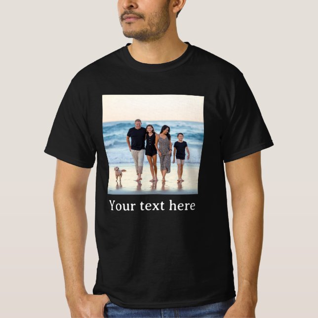 benutzerdefiniertes Foto  T-Shirt (Vorderseite)