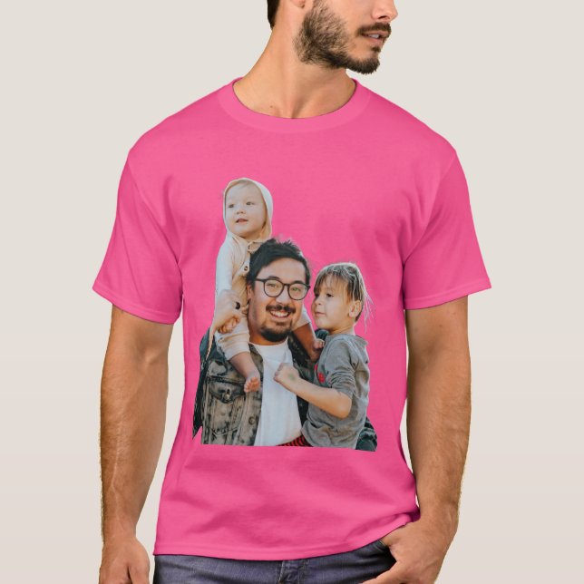 Benutzerdefiniertes Foto T-Shirt (Vorderseite)