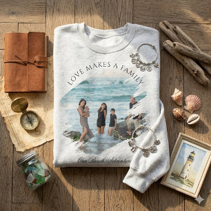 Benutzerdefiniertes Foto-Text-Druck Cozy Basic Swe Sweatshirt