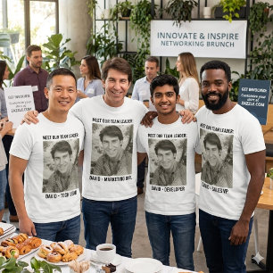 Benutzerdefiniertes Foto-Text personalisiertes Fam T-Shirt