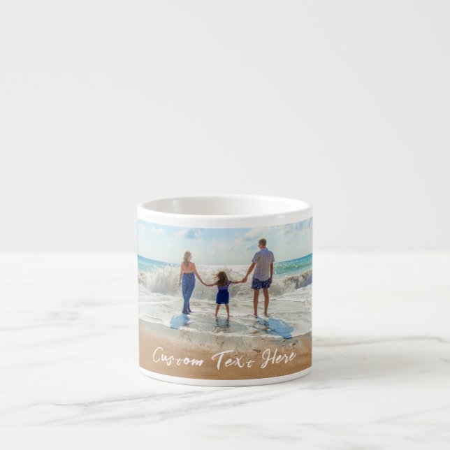 Benutzerdefiniertes Foto Text Tasse Ihre Fotos Fam (Vorderseite)