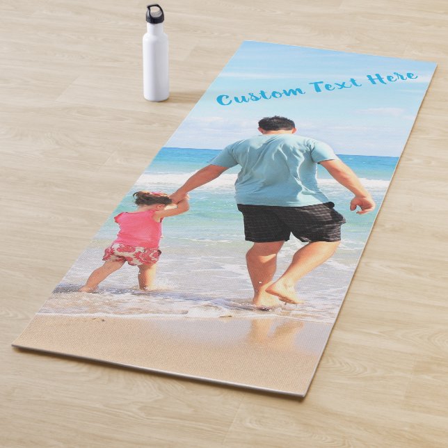 Benutzerdefiniertes Foto Text Yoga Mat Ihre Famili Yogamatte (Beispiel)