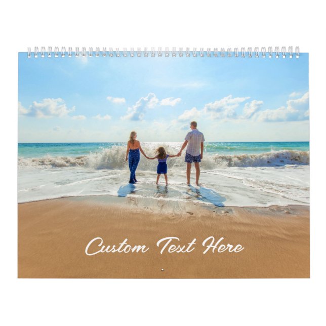 Benutzerdefiniertes Foto Textkalender Ihr Foto Ges Kalender (Titelbild)