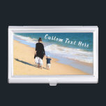 Benutzerdefiniertes Foto Textverarbeitungskarte Ge Visitenkarten Dose<br><div class="desc">Individuelle Foto- und Text-Visitenkarten-Fälle - Ihr eigenes Design - Sonderaktion - Personalisierte Familie / Freunde oder Persönliche Visitenkarten-Inhaber Geschenk - Fügen Sie Ihren Text und Foto - Größe ändern, verschieben oder entfernen und hinzufügen Elemente / Bild mit Anpassungs-Tool ! Wählen Sie Schriftart / Größe / Farbe! Sie können dieses Design...</div>