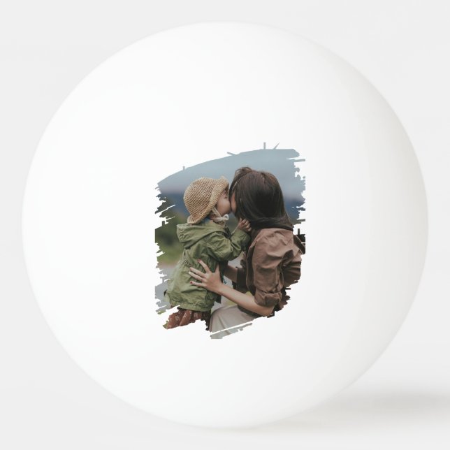Benutzerdefiniertes Foto Tischtennisball (Vorderseite)