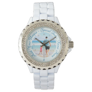 Benutzerdefiniertes Foto-Übersichtsgeschenk mit Ih Armbanduhr