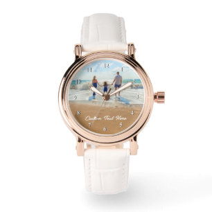 Benutzerdefiniertes Foto-Übersichtsgeschenk mit Ih Armbanduhr