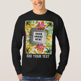 Benutzerdefiniertes Foto und benutzerdefiniertes H T-Shirt