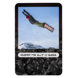 Benutzerdefiniertes Foto und flexibler Bildausschn Magnet