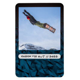 Benutzerdefiniertes Foto und flexibler Bildausschn Magnet