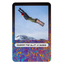 Benutzerdefiniertes Foto und flexibler Bildausschn Magnet