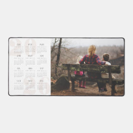 Benutzerdefiniertes Foto und Jahreskalender 2026 G Schreibtischunterlage