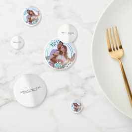 Benutzerdefiniertes Foto und Kränz Konfetti