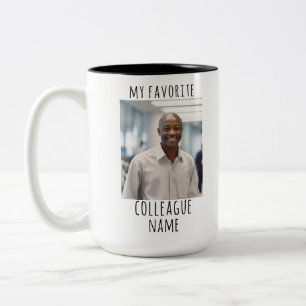 Benutzerdefiniertes Foto und meinen Favoriten-Koll Zweifarbige Tasse