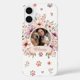 Benutzerdefiniertes Foto und Name | Geschenk für H iPhone 16 Hülle