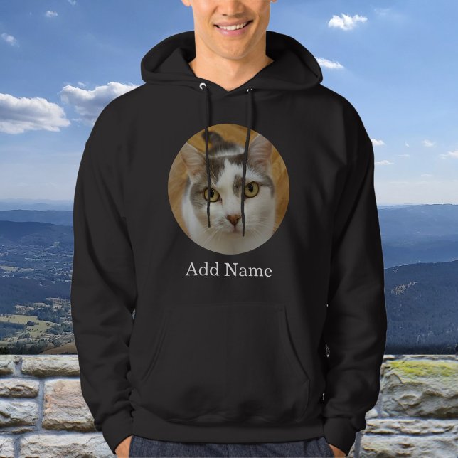 Benutzerdefiniertes Foto und Name Personalisiert B Hoodie (Von Creator hochgeladen)