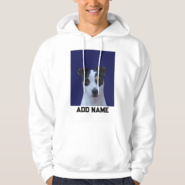 Benutzerdefiniertes Foto und Name Personalisiert Hoodie (Vorderseite)