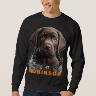 Benutzerdefiniertes Foto und Name Personalisiertes Sweatshirt