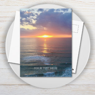 Benutzerdefiniertes Foto und personalisierter Text Postkarte