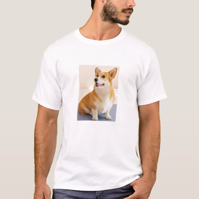 Benutzerdefiniertes Foto und Personalisiertes Tier T-Shirt (Vorderseite)