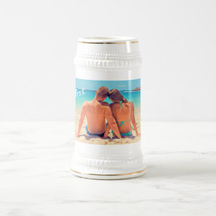 Benutzerdefiniertes Foto und Text - Ihr eigenes De Bierglas