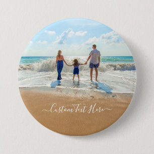 Benutzerdefiniertes Foto und Text - Ihr eigenes De Button