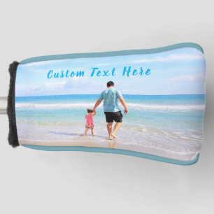 Benutzerdefiniertes Foto und Text - Ihr eigenes De Golf Headcover