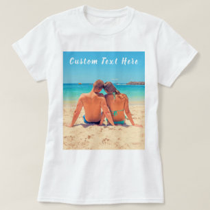 Benutzerdefiniertes Foto und Text - Ihr eigenes De T-Shirt