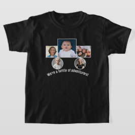 Benutzerdefiniertes Foto und Text in Autoform - T  T-Shirt