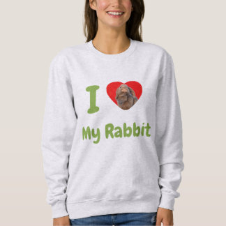 Benutzerdefiniertes Foto von meinem Holland Lop Ka Sweatshirt