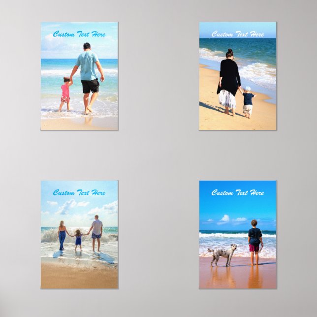Benutzerdefiniertes Foto Wall Art Set Ihre Fotos u (Vorderseite)