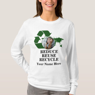 Benutzerdefiniertes Foto zum Erden reduzieren Wied T-Shirt