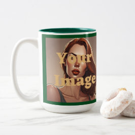 Benutzerdefiniertes Foto Zwei-Tonen-Tasse Zweifarbige Tasse