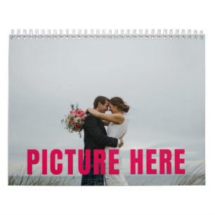 BENUTZERDEFINIERTES FOTOCOVER ERINNERUNGSBILD KALENDER