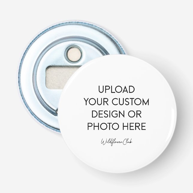 Benutzerdefiniertes Fotologo Flaschenöffner (Vorderseite)