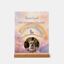 Benutzerdefiniertes französisches Bulldoggen-Memor