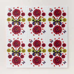 Benutzerdefiniertes Frühlings-Schmetterling-Blumen