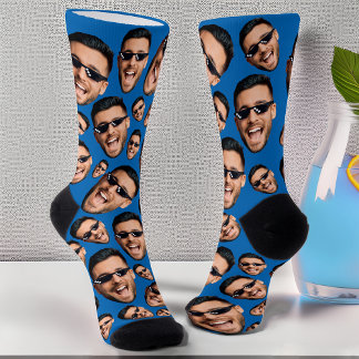 Benutzerdefiniertes Funny Funny Funny Foto überall Socken