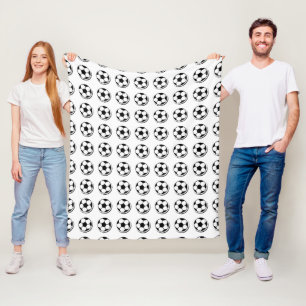 Benutzerdefiniertes Fußballbedrucktes Bild Spiel L Fleecedecke