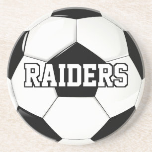 Benutzerdefiniertes Fußballteam oder Spielername o Getränkeuntersetzer