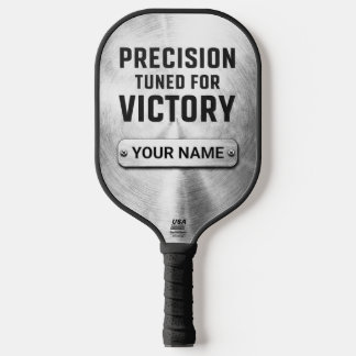 Benutzerdefiniertes, gebürstetes Stahl-Präzisions- Pickleball Schläger