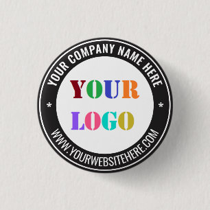 Benutzerdefiniertes Geschäft-Logo Werbe-Button Bei Button
