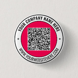 Benutzerdefiniertes Geschäftsförderungs-QR-Code-Bu Button