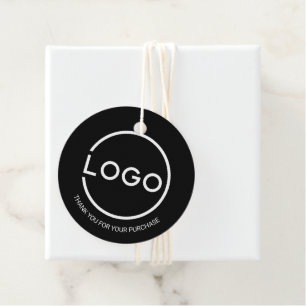 Benutzerdefiniertes Geschäftslogo Danke Geschenkanhänger