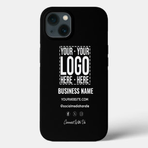 Benutzerdefiniertes Geschäftslogo Unternehmensfirm iPhone Hülle