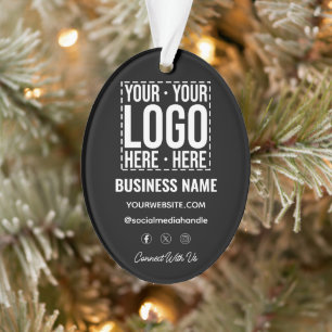Benutzerdefiniertes Geschäftslogo Unternehmensfirm Ornament