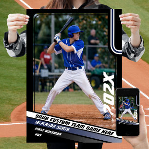 Benutzerdefiniertes Geschenk für Baseball Player i Poster